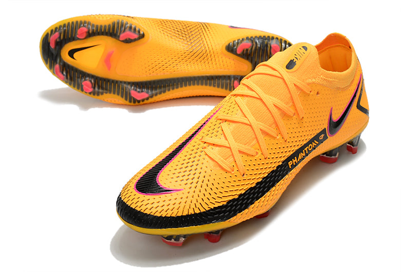 Chuteira Campo Nike Phantom GT2 Elite Laranjaa