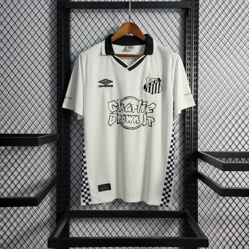 Camisa do Santos Charlie Brown White Edição Limitada 2022/23