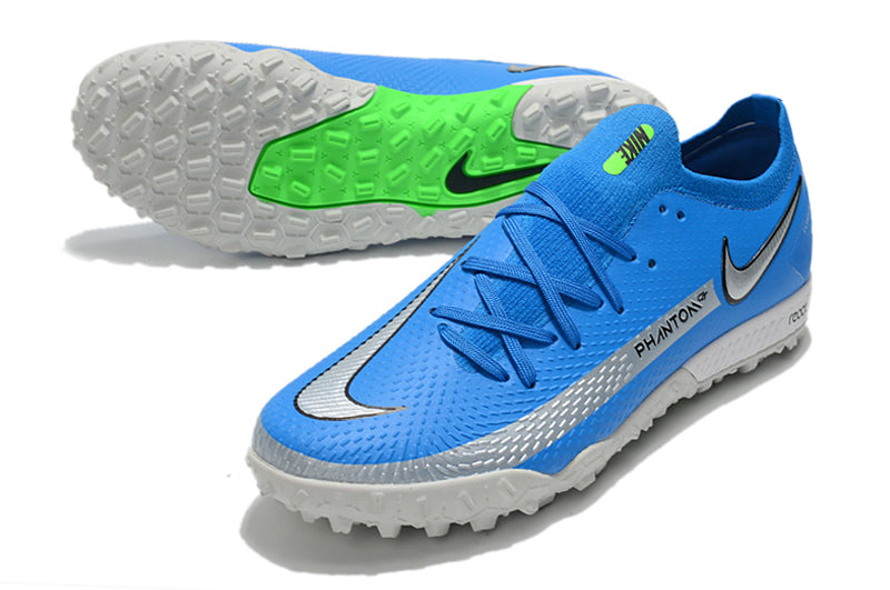 Chuteira Society Nike Phantom GT Pro Azul