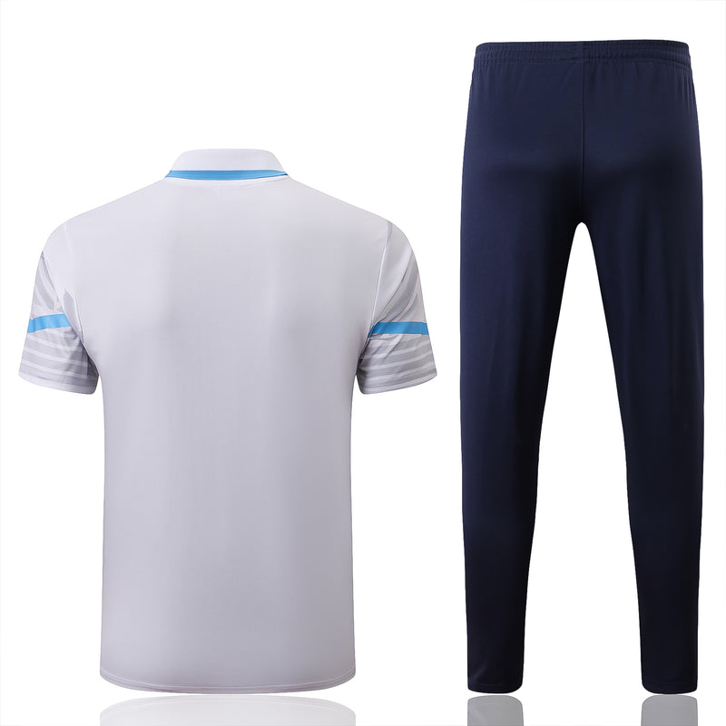 Conjunto de Treino do Olympique de Marseille 2022/23 Camisa Polo e Calça de Treino