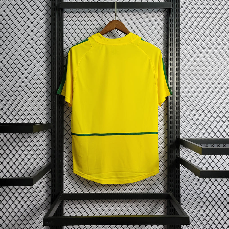 Camisa do Brasil Retrô 2002 Home