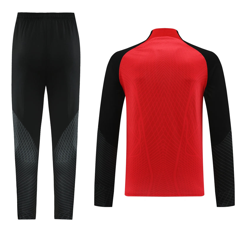 Conjunto Nike Vermelho e Preto