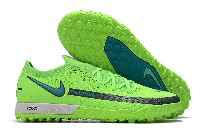 Chuteira Society Nike Phantom GT Pro Verde