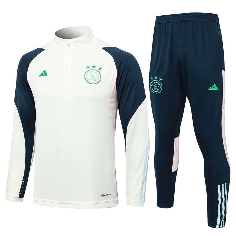 Kit de Treino Ajax 2023/24 Meio Zíper