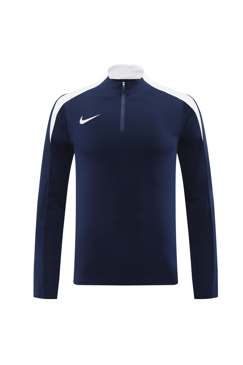 Conjunto Nike dri-Fit Azul Escuro x Branco