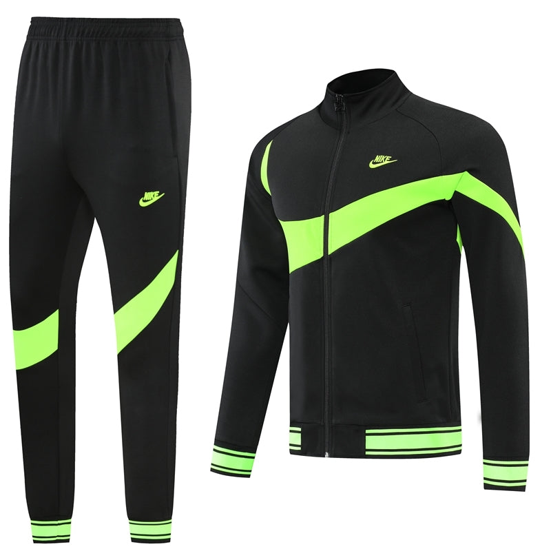 Conjunto Nike Big Smoksh Preto e Amarelo Lemon