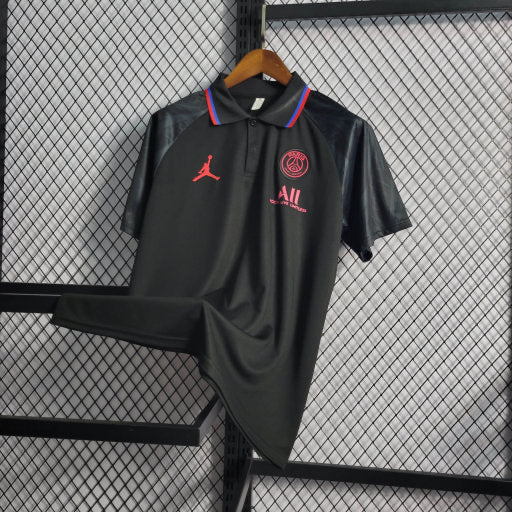 Camisa Polo do PSG 2022/23 Black