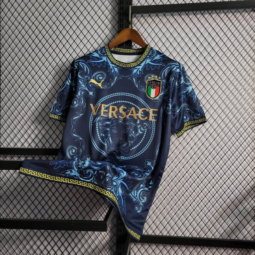 Camisa Itália X Versace Blue