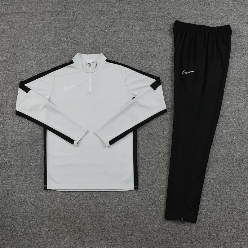 Conjunto Nike Dri-Fit Academy Cinza e Preto