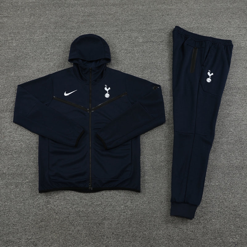 Conjunto Moletom Tottenham 2024/25 Azul