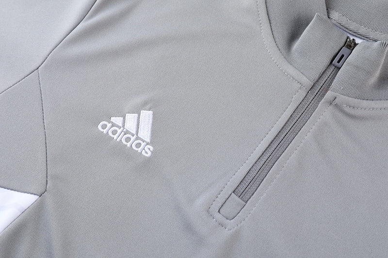 Conjunto Adidas Dri-Fit Cinza e Preto