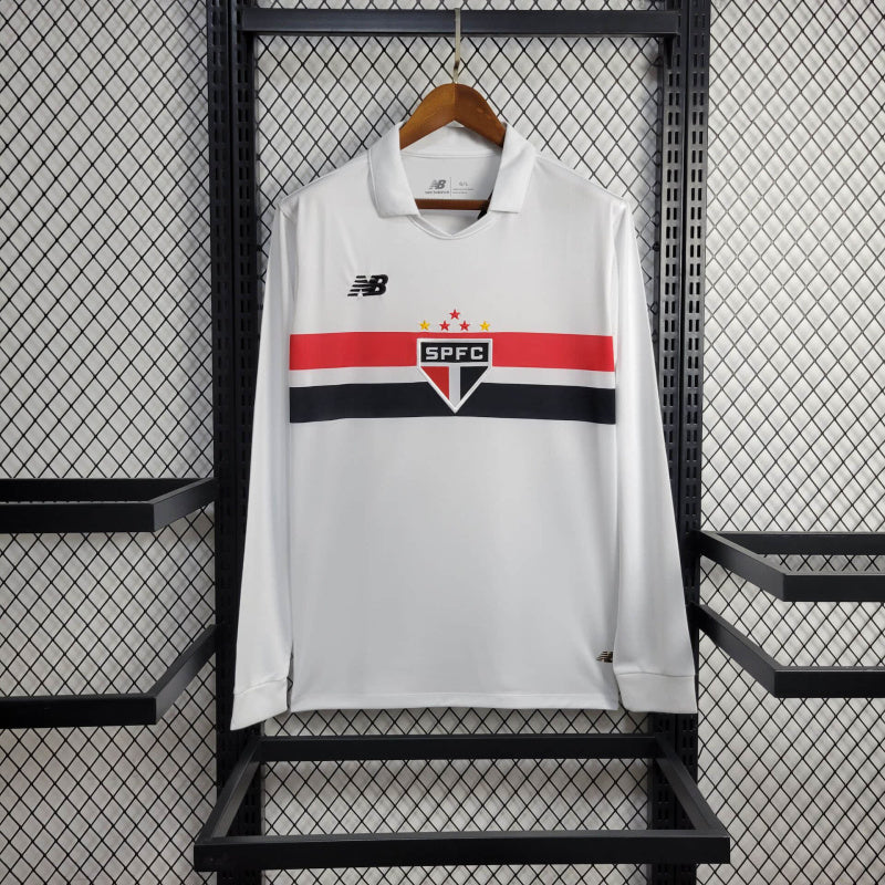 Camisa Manga Longa do São Paulo 2024/25 Home