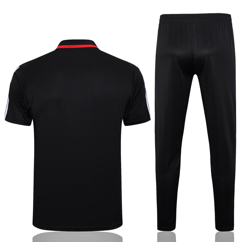 Conjunto de Treino do São Paulo 2023/24 Camisa Polo e Calça de Treino