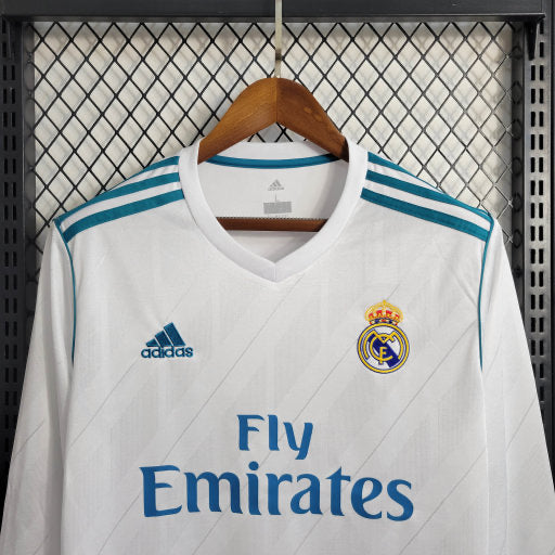 Camisa Manga Longa do Real Madrid 2017/18 Home