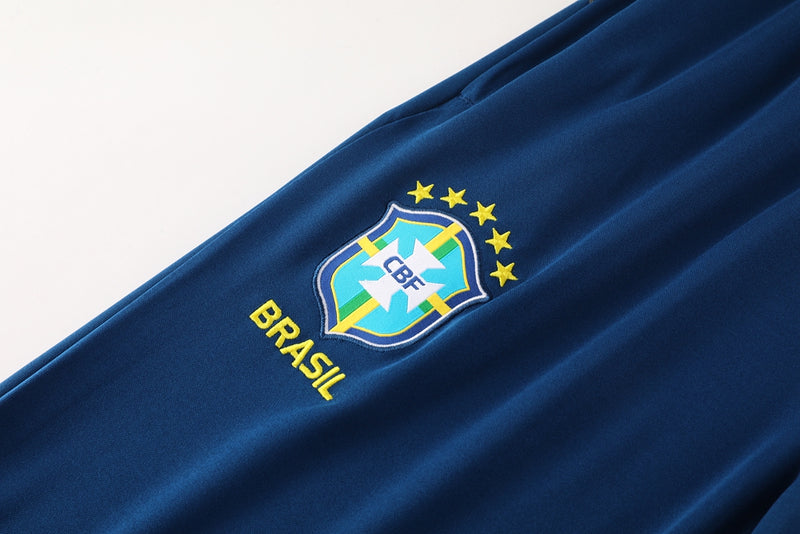 Kit de Treino Brasil 2024/25 Meio Zíper