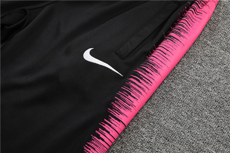 Kit de Treino PSG 2018/19 Meio Zíper Rosa