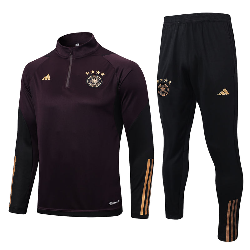 Kit de Treino Alemanha 2022/23 Meio Zíper