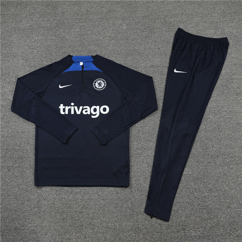 Kit de Treino Chelsea 2022/23 Meio Zíper