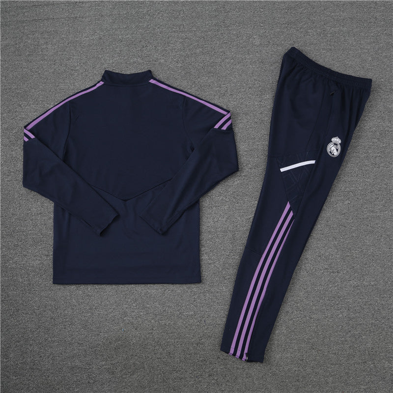 Kit de Treino Real Madrid 2022/23 Meio Zíper