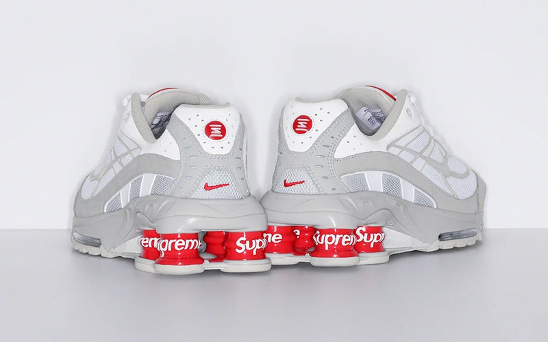 Tênis Supreme x Nike Shox Ride 2 Branco