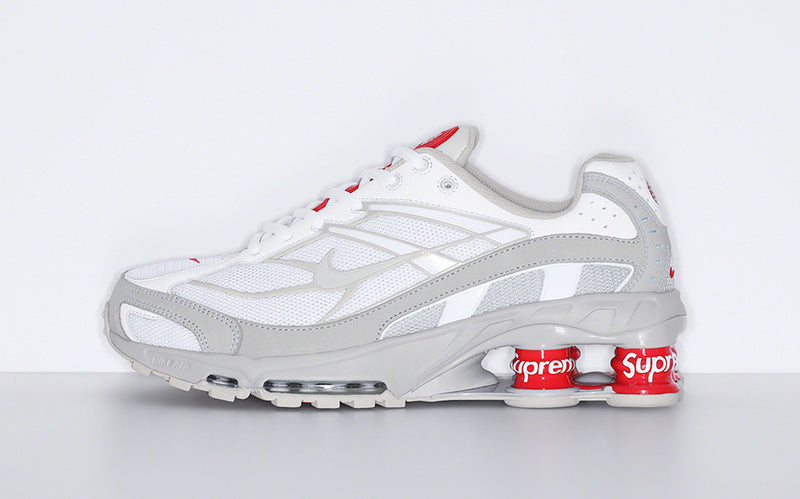 Tênis Supreme x Nike Shox Ride 2 Branco