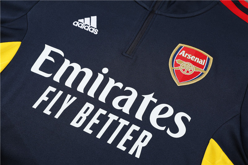 Kit de Treino Arsenal 2022/23 Meio Zíper