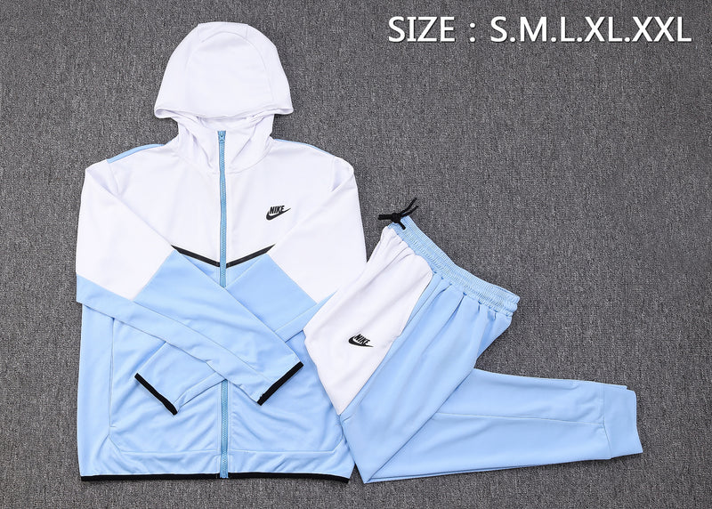 Nike Tech Fleece Azul Claro e Branco - Lp Sports Wear 