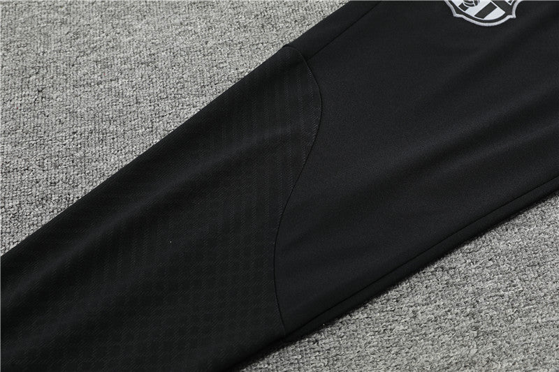 Kit de Treino Barcelona 2022/23 Meio Zíper Cinza - Lp Sports Wear 