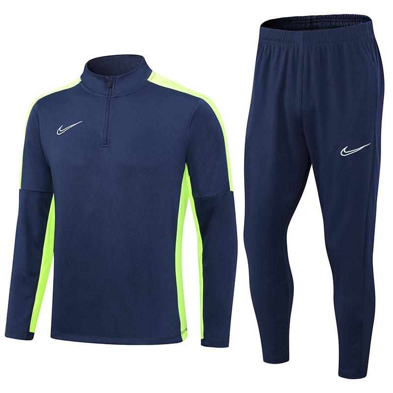 Conjunto Nike Academy Azul Escuro e Verde - Lp Sports Wear 