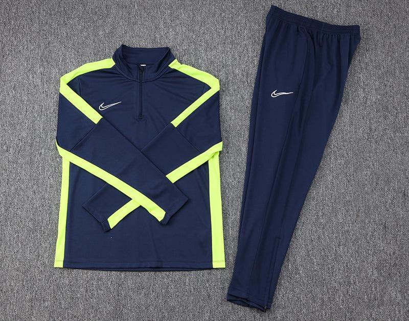 Conjunto Nike Academy Azul Escuro e Verde - Lp Sports Wear 