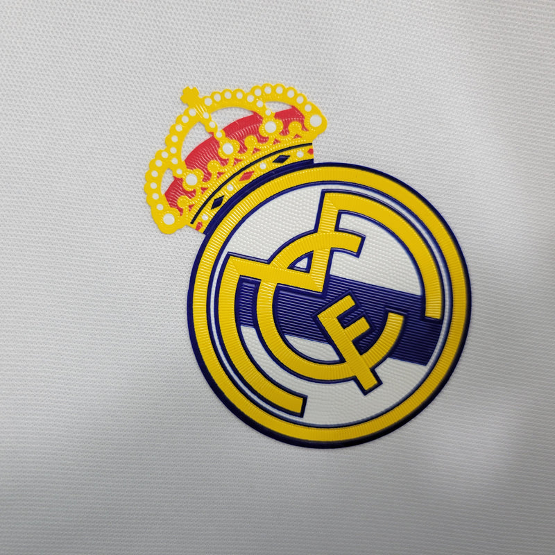 Camisa Manga Longa Retrô do Real Madrid Retrô 2016/17 - Lp Sports Wear 