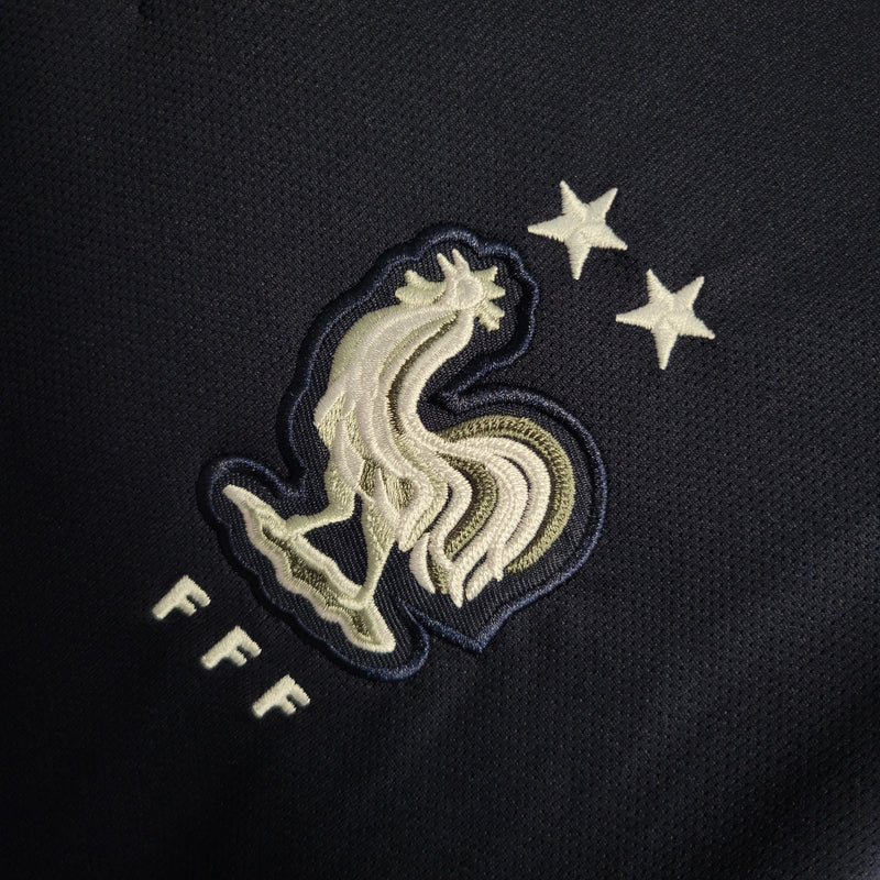 Camisa Manga Longa Retrô da França 2018 - Lp Sports Wear 