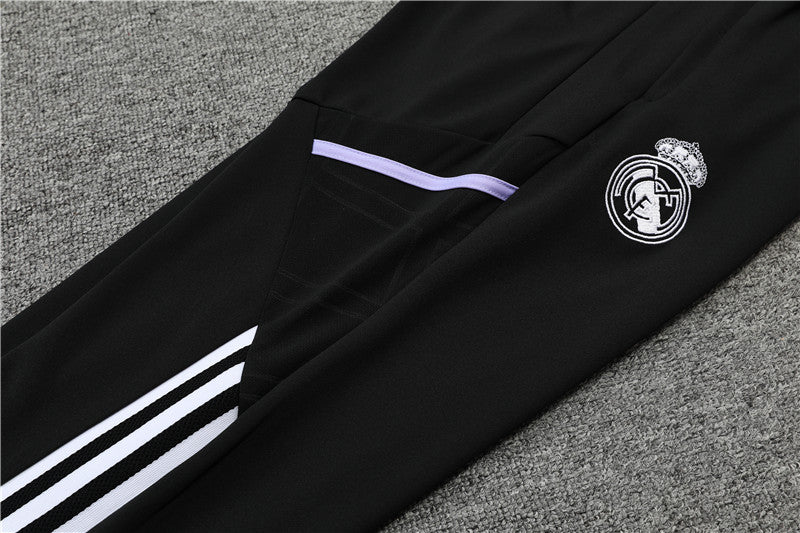 Kit de Treino Real Madrid 2022/23 Meio Zíper Roxo