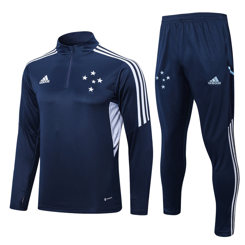 Kit de Treino Cruzeiro 2022/23 Meio Zíper