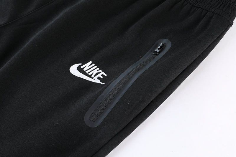 Nike Tech Fleece Preto com Logo Branca - Lp Sports Wear 