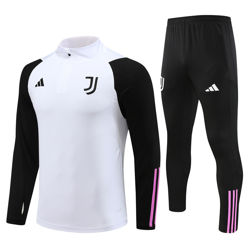 Kit de Treino Juventus 2023/24 Meio Zíper