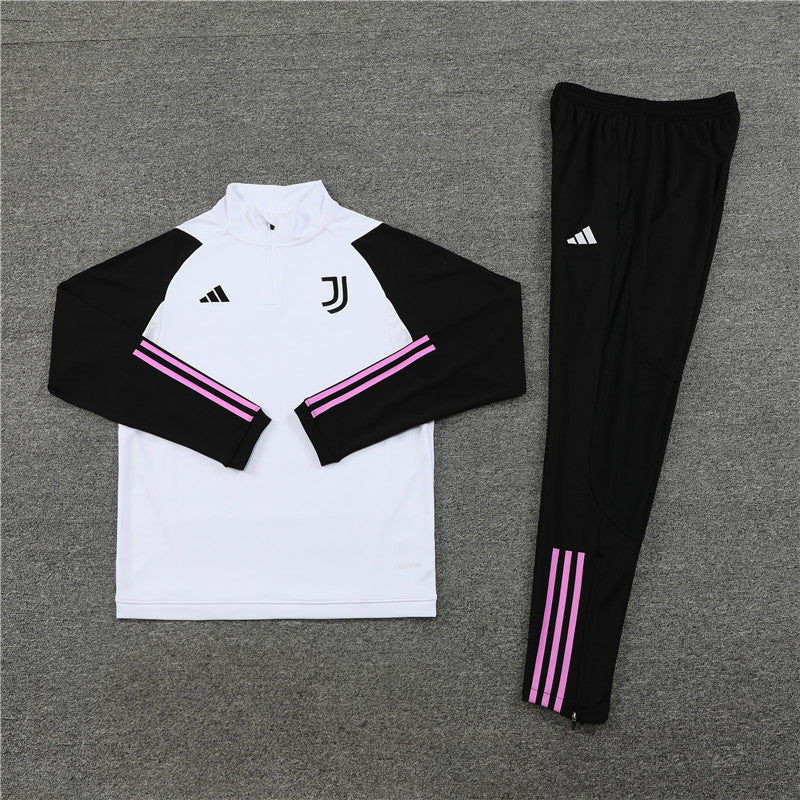 Kit de Treino Juventus 2023/24 Meio Zíper