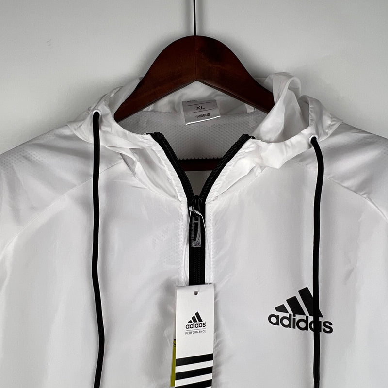 Corta Vento Adidas Branco