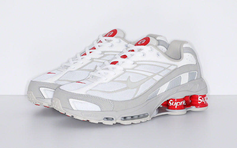 Tênis Supreme x Nike Shox Ride 2 Branco