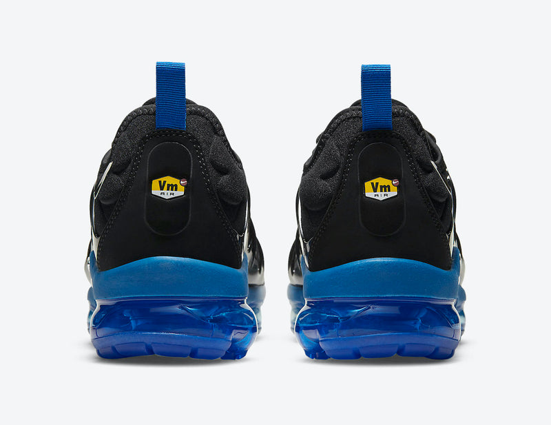 Tênis Nike VaporMax Plus Preto com Azul