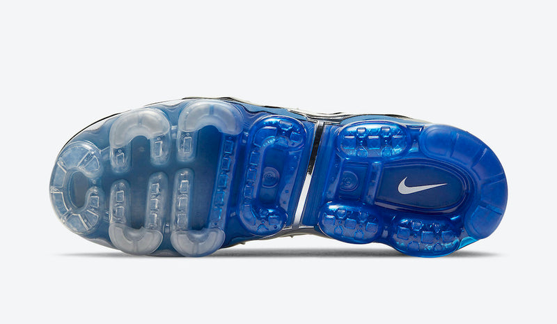 Tênis Nike VaporMax Plus Preto com Azul