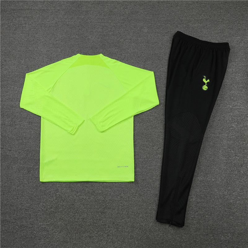 Kit de Treino Tottenham 2022/23 Meio Zíper Verde