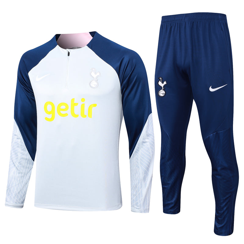 Kit de Treino Tottenham 2023/24 Meio Zíper