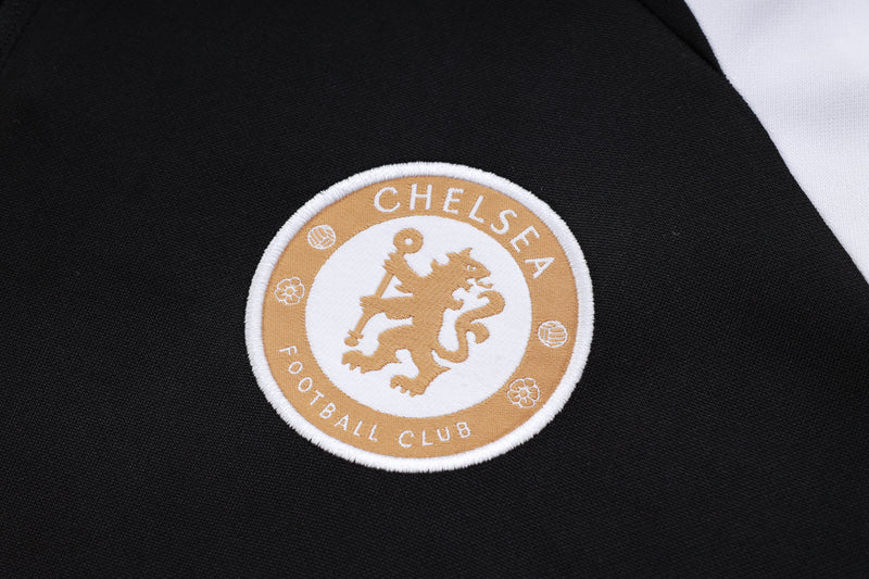 Kit de Treino Chelsea 2023/24 Meio Zíper