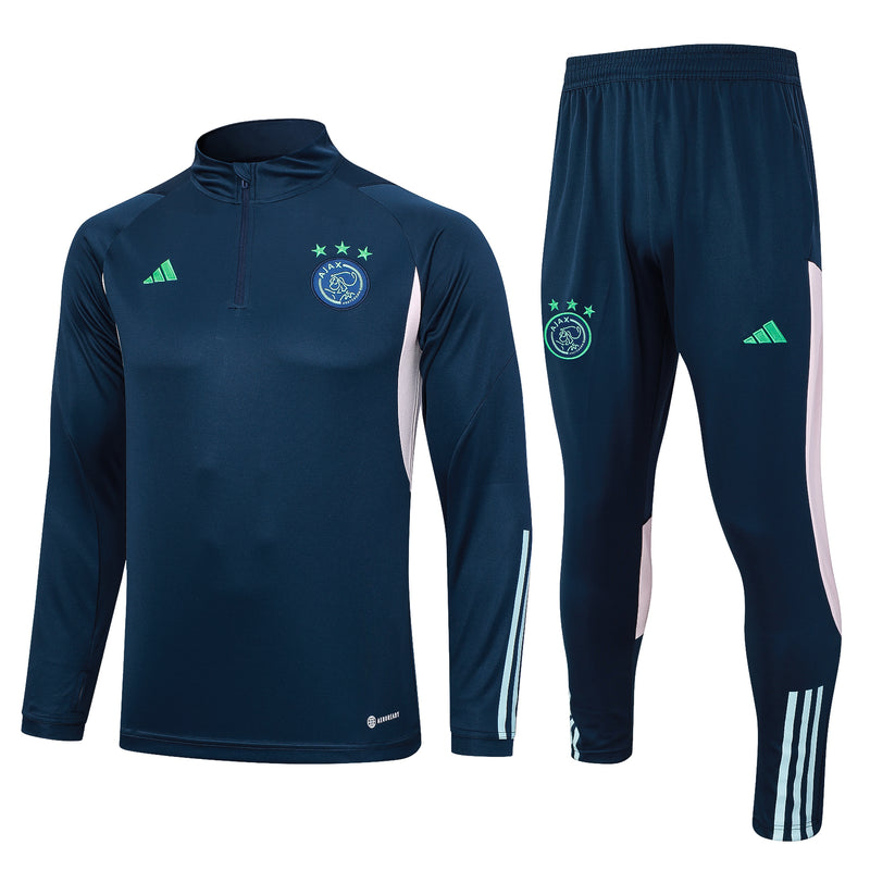 Kit de Treino Ajax 2023/24 Meio Zíper