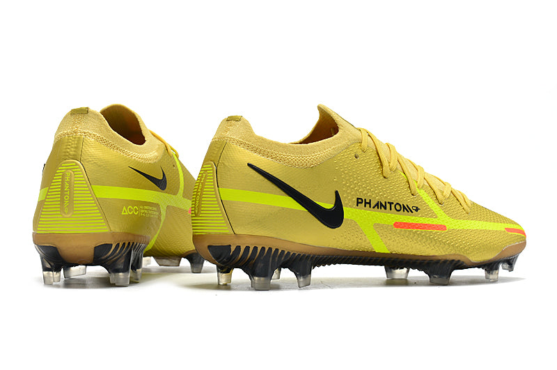 Chuteira Campo Nike Phantom GT2 Elite Amarela