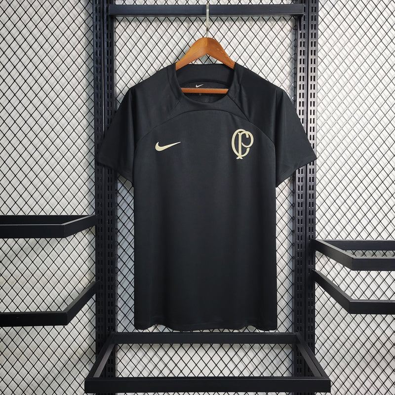 Camisa de Treino do Corinthians 2022/23 Preta