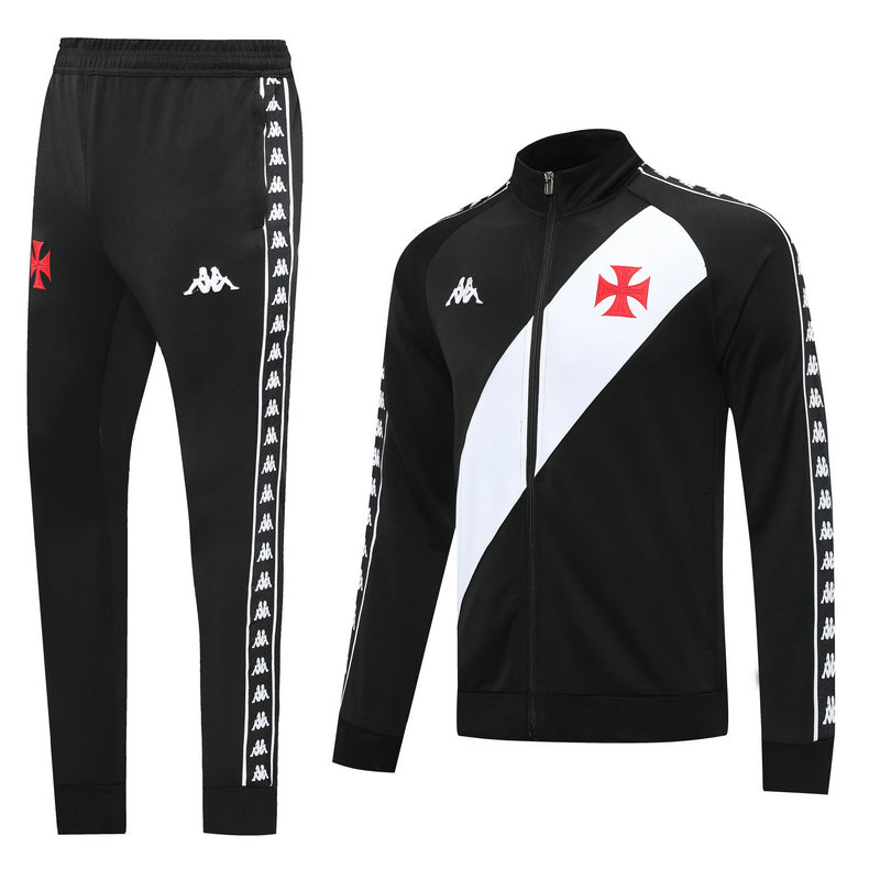 Conjunto Agasalho de Treino Vasco 2023 Zíper Longo