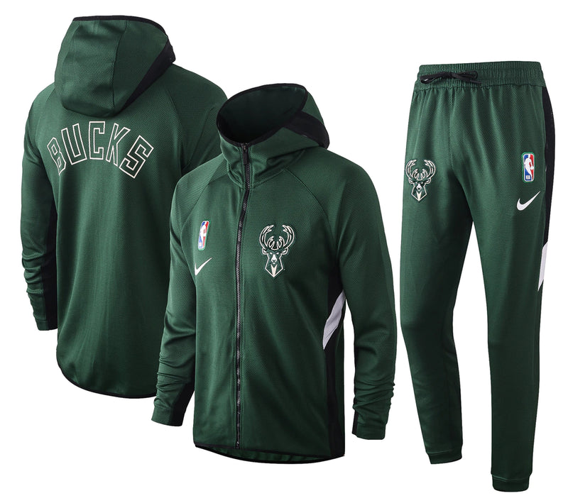 Conjunto NBA - Nike Thermaflex Showtime - Milwaulkee Bucks