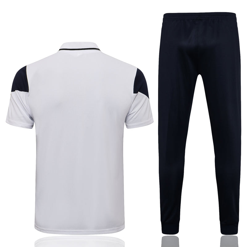 Conjunto de Treino do Olympique de Marseille 2021/22 Camisa Polo e Calça de Treino